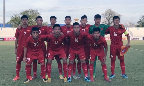 Việt Nam có chiến thắng đầu tay tại giải U15 Đông Nam Á 2019