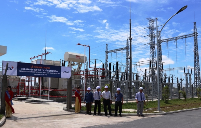 Trạm biến áp của Nhà máy điện năng lượng mặt trời TTC số 2 tại Tây Ninh vừa được khánh thành ngày 19/6/2019