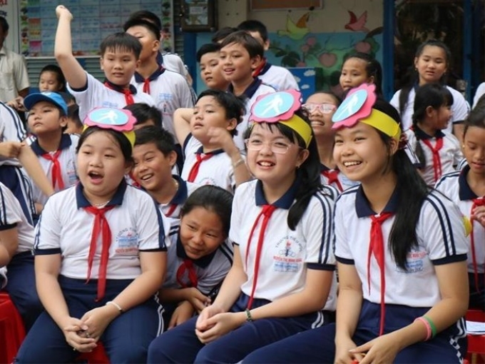 Trẻ em Việt Nam ngày càng được tạo điều kiện để phát huy hết khả năng.