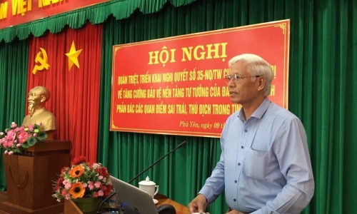 Phú Yên: Tăng cường bảo vệ nền tảng tư tưởng của Đảng