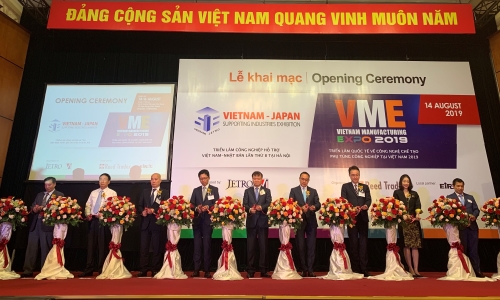 Khai mạc Triển lãm Công nghiệp hỗ trợ Việt Nam - Nhật Bản lần thứ 8 tại Hà Nội