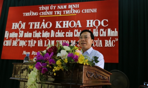 Nam Định: Vận dụng sáng tạo Di chúc của Bác vào phát triển kinh tế - xã hội