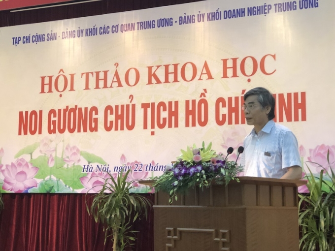 GS.TSKH Nguyễn Quang Liêm: Không thể chấp nhận gương xấu trong đội ngũ lãnh đạo.