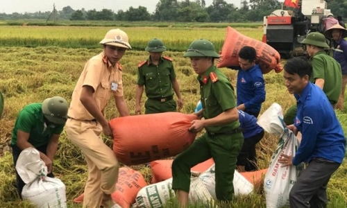 Bão số 4 vào đất liền và suy yếu thành áp thấp nhiệt đới