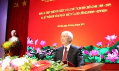 Chủ tịch Hồ Chí Minh sống mãi với non sông đất nước, với nhân dân ta