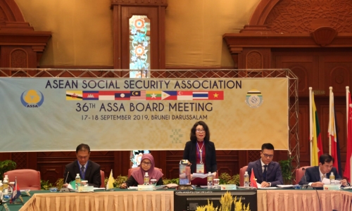 Bầu Chủ tịch Hiệp hội An sinh xã hội ASEAN 36