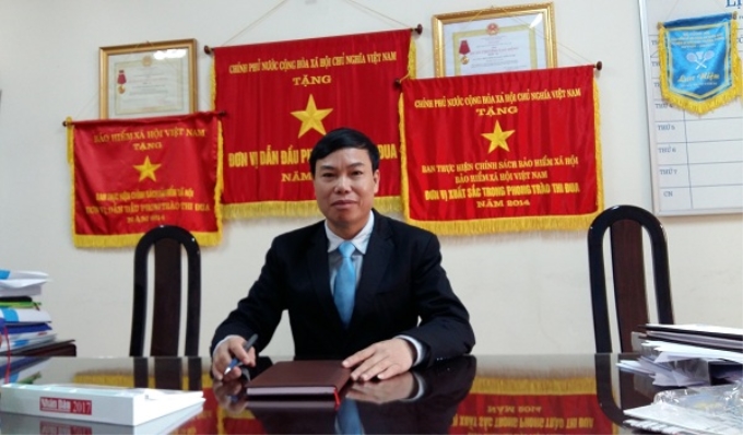 Ông Điều Bá Được - Trưởng Ban Thực hiện chính sách BHXH, BHXH Việt Nam