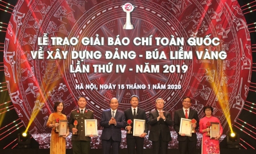 57 tác phẩm xuất sắc đạt giải Giải Búa liềm vàng lần thứ IV - năm 2019