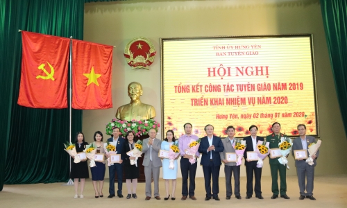 Hưng Yên: Tổng kết công tác tuyên giáo năm 2019, triển khai nhiệm vụ năm 2020