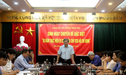 Bắc Giang: Công tác xây dựng Đảng đạt kết quả tích cực