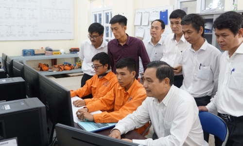 EVNSPC kiểm tra hoạt động cung cấp điện tại tỉnh Ninh Thuận