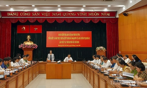 Thành phố Hồ Chí Minh: Công tác dân vận nhiều chuyển biến tích cực