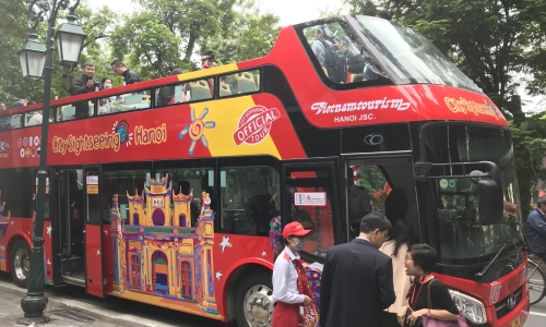 Hà Nội: Xe buýt 2 tầng Hà Nội hoạt động trở lại