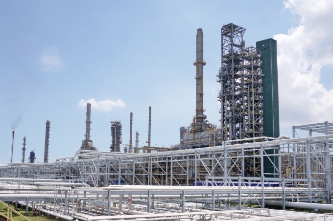Nhà máy Lọc dầu Dung Quất đã sản xuất ra sản phẩm đầu tiên sau bảo dưỡng tổng thể.