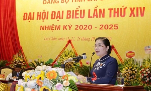 Bà Giàng Páo Mỷ tiếp tục giữ chức Bí thư Tỉnh ủy Lai Châu