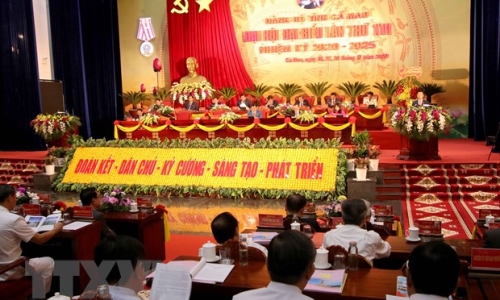 Đồng chí Tô Lâm tham dự và chỉ đạo Đại hội Đảng bộ tỉnh Cà Mau lần XVI