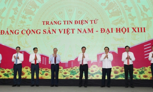 Khai trương Trang tin điện tử Đảng Cộng sản Việt Nam - Đại hội XIII