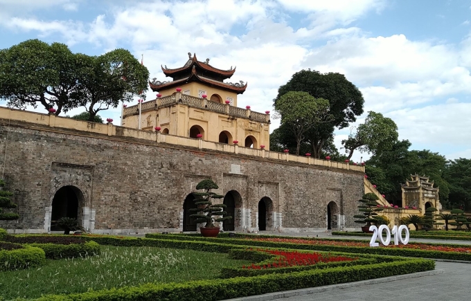 Đã một thập kỷ trôi qua kể từ khi khu di sản Hoàng Thành Thăng Long được UNESCO vinh danh. (Ảnh: Minh Thu/Vietnam+)