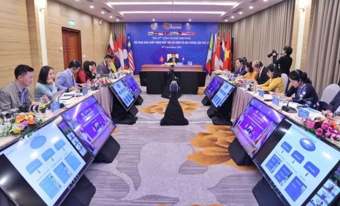 Toàn cảnh Hội nghị tại điểm cầu Việt Nam