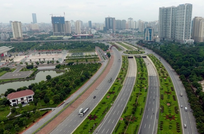 Đại lộ Thăng Long - Thủ đô Hà Nội. (Ảnh minh họa)