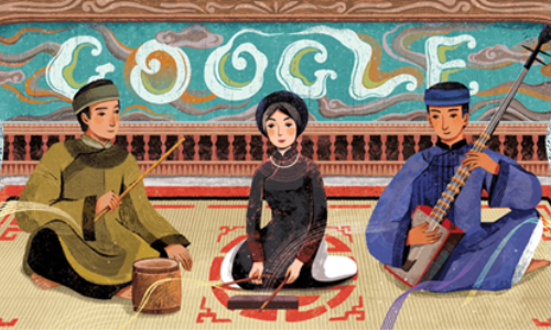 Google tôn vinh nghệ thuật di sản thế giới Ca trù của Việt Nam