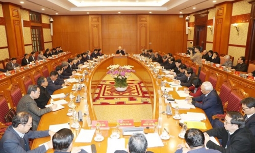 Tổng Bí thư, Chủ tịch nước chủ trì họp Tiểu ban Văn kiện Đại hội Đảng