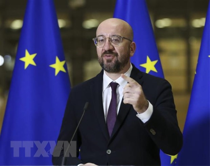 Chủ tịch Hội đồng châu Âu Charles Michel. (Nguồn: AFP/TTXVN)