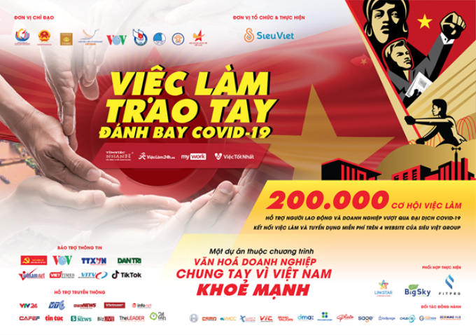 Dự án kết nối 200.000 việc làm với người lao động sẽ bắt đầu từ hôm nay 24/4. (Ảnh: PV/Vietnam+)