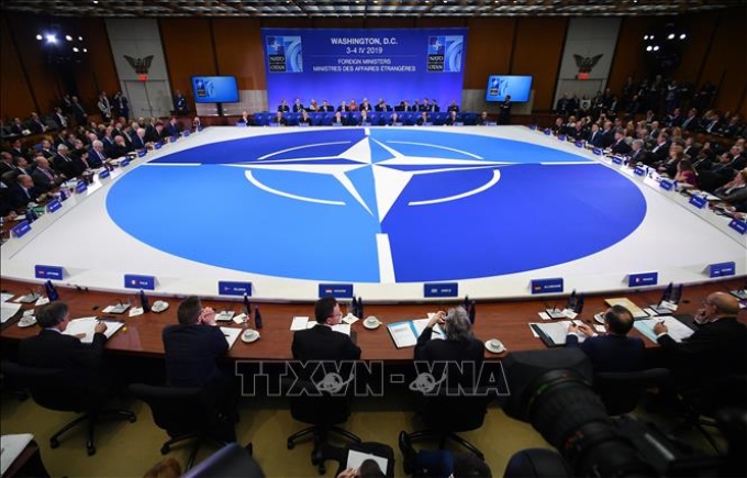 Toàn cảnh một hội nghị Ngoại trưởng NATO. Ảnh tư liệu: AFP/ TTXVN