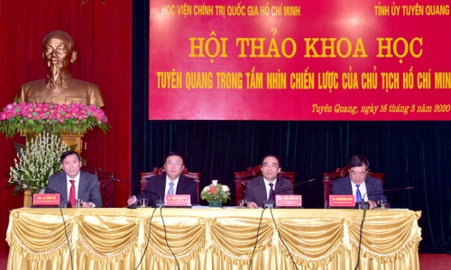 Hội thảo khoa học "Tuyên Quang trong tầm nhìn chiến lược của Chủ tịch Hồ Chí Minh"