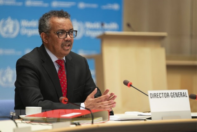 Tổng Giám đốc Tổ chức Y tế Thế giới (WHO) Tedros Adhanom Ghebreyesus. (Ảnh: AFP/TTXVN)