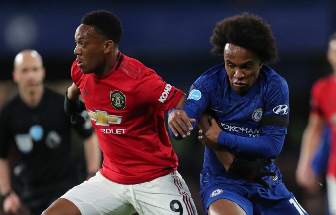 Chelsea sẽ đối đầu Manchester United ở bán kết cúp FA. (Nguồn: Getty Images)