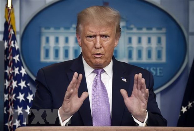 Tổng thống Mỹ Donald Trump. (Ảnh: AFP/TTXVN)