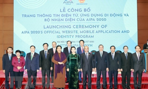 Chủ tịch Quốc Hội dự Lễ công bố bộ nhận diện Năm Chủ tịch AIPA 2020