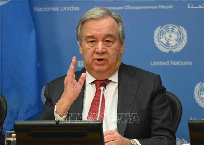 Tổng Thư ký LHQ Antonio Guterres. Ảnh: AFP/TTXVN