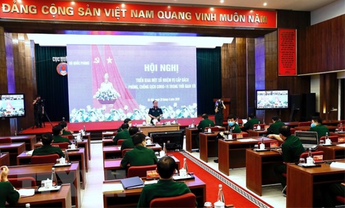 Quang cảnh cuộc họp. (Ảnh: Dương Giang/TTXVN)