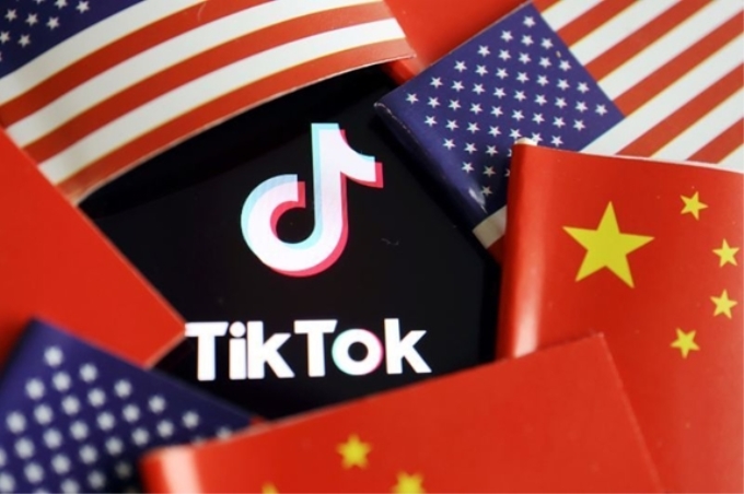 TikTok trở thành “nút thắt” mới trong quan hệ Mỹ-Trung. Ảnh minh họa của Reuters.