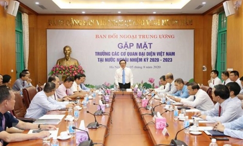 Gặp mặt các Trưởng cơ quan đại diện ở nước ngoài nhiệm kỳ 2020-2023