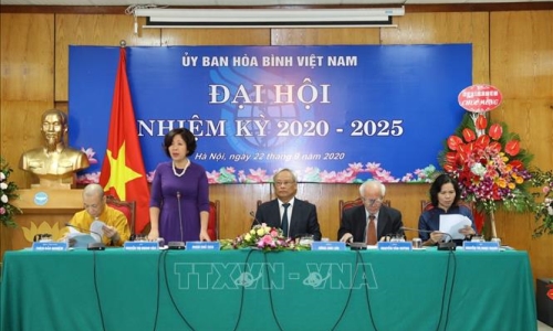 Ðại hội Ủy ban Hòa bình Việt Nam nhiệm kỳ 2020 - 2025