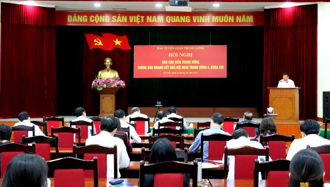 Quang cảnh Hội nghị. (Ảnh: TA)