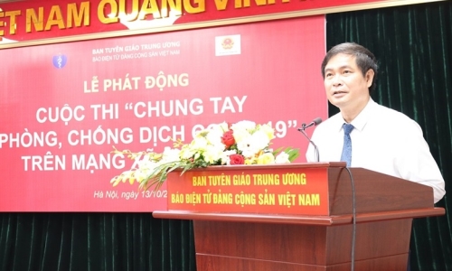 Phát động Cuộc thi trắc nghiệm “Chung tay phòng, chống dịch COVID-19”