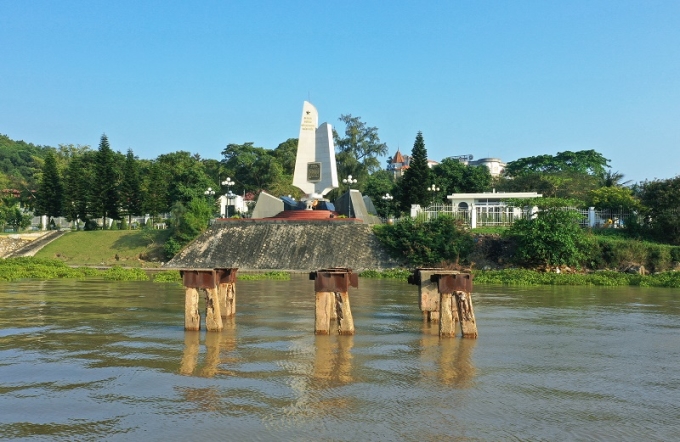 Di tích Bến K15 - Điểm xuất phát Đường Hồ Chí Minh trên biển. (Nguồn: An ninh Hải Phòng)