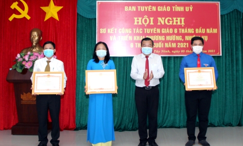 Tây Ninh: Sơ kết công tác tuyên giáo 6 tháng đầu năm 2021