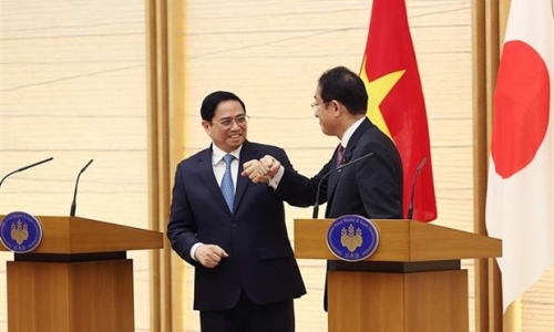 Tuyên bố chung Việt Nam-Nhật Bản nhân chuyến thăm của Thủ tướng