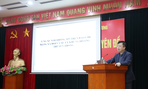 Hội nghị Thông tin chuyên đề năm 2021 của Đảng ủy Khối các cơ quan Trung ương