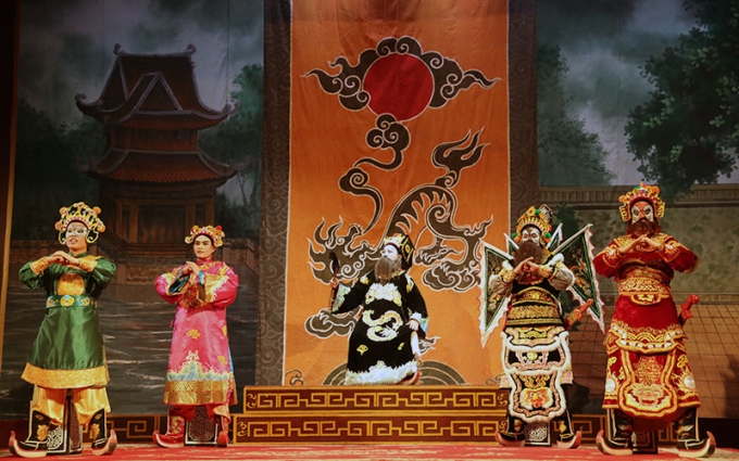 Một cảnh trong vở diễn "Võ Tam Tư" của Nhà hát Tuồng Việt Nam.  (Ảnh minh họa)