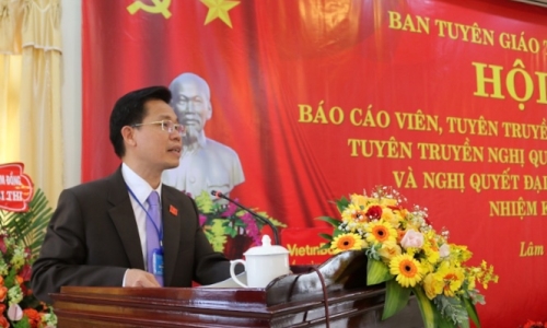 Lâm Đồng tổ chức thành công Hội thi Báo cáo viên, Tuyên truyền viên giỏi cấp tỉnh năm 2021