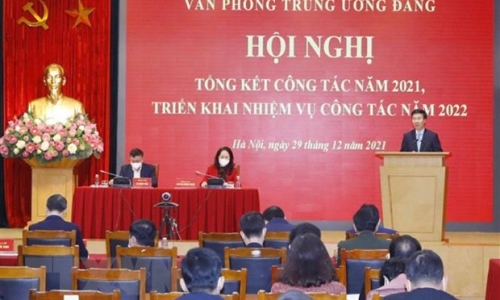 Văn phòng Trung ương Đảng triển khai nhiệm vụ công tác năm 2022