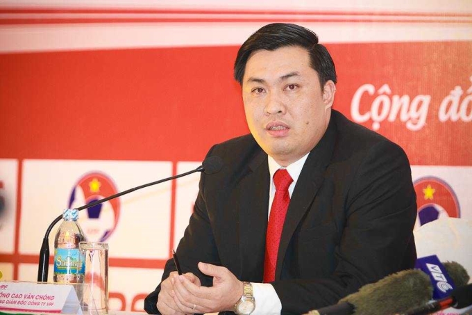 TS. Cao Văn Chóng, Phó Chủ tịch Liên đoàn Bóng đá Việt Nam.