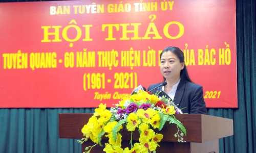 Tuyên Quang: 60 năm thực hiện lời dạy của Bác Hồ